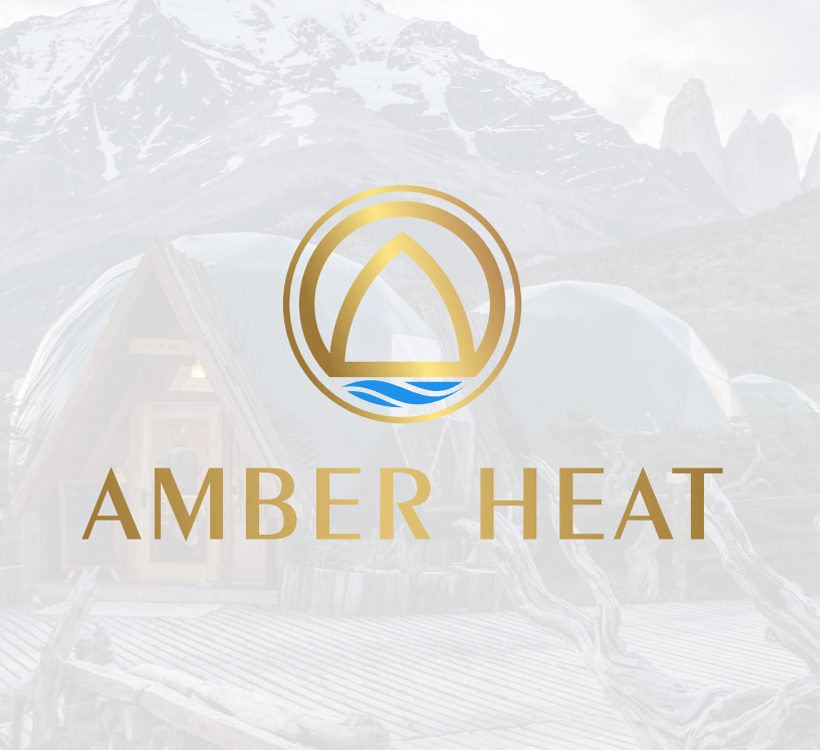 Amber Heat logotipas